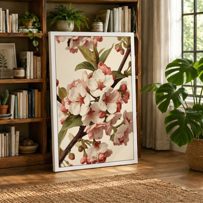 Flowering Branch Botanical - Wrapped Canvas