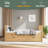 Twin Platform Bed With Drawers And Trundle, Solid Wood Daybed, No Spring Box Needed-1327388498