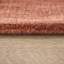 Tapis en laine touffeté à la main Babak - rouge rouille-395491672