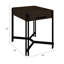 Table de bout de chaise foncé cacao
