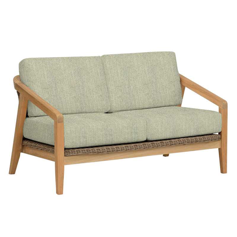 Spencer Outdoor 2 - Seat Loveseat, Oat, Spencer Willow