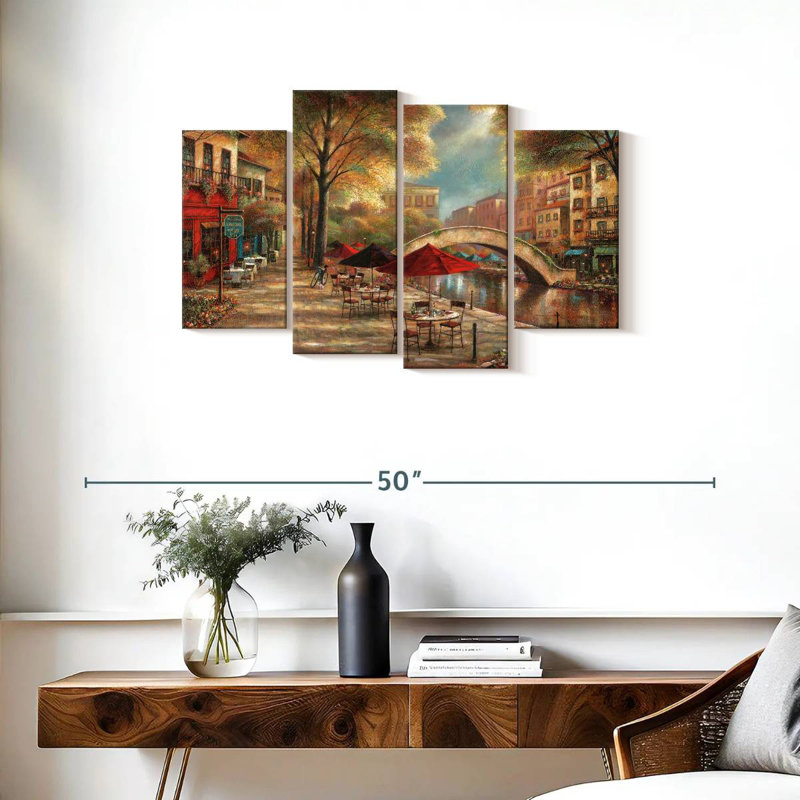 Sireci Riverwalk Charm II, 22" H x 36" W