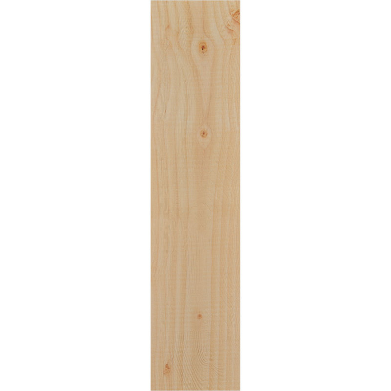 Corbeau Pescadero, H 24 po x l 5,5 po x P 12 po, Sapin de Douglas, Lisse