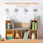 Bibliothèque pour 6 enfants avec coin lecture et coussin-357746676
