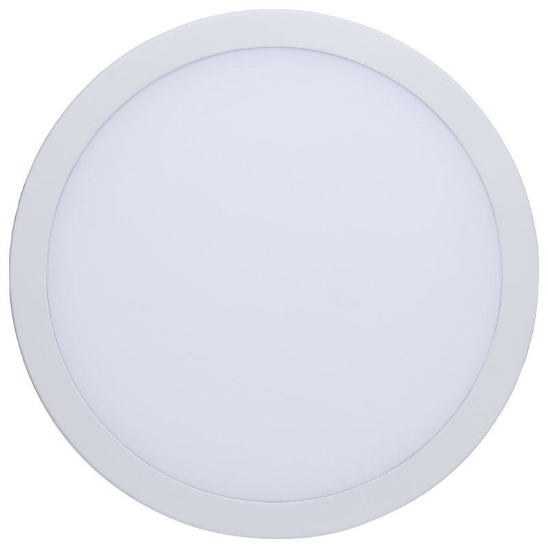30 Watt 10 Inch LED Direct Wire Downlight Remote Driver CCT Selectable Dual Dimming Flat Face