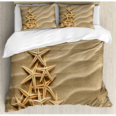 Starfish Modern & Contemporary Duvet Cover