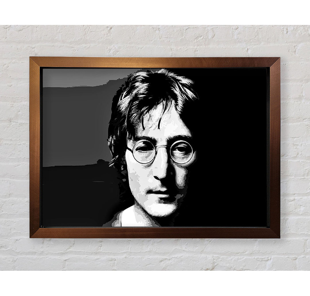 John Lennon Peace - Einzelne Bilderrahmen Kunstdrucke