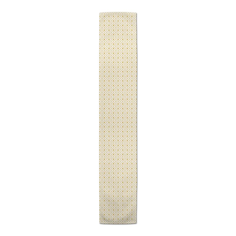 Amatullah Rectangle Polyester Table Runner, 90" x 16"