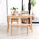 Husno Rectangular Solid Wood Dining Table