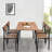 Jakarie 4 - Person Four Leg Dining Set, 5 - Piece Family Dining Set with 4 Chairs For Small Space, Kitchen, Home