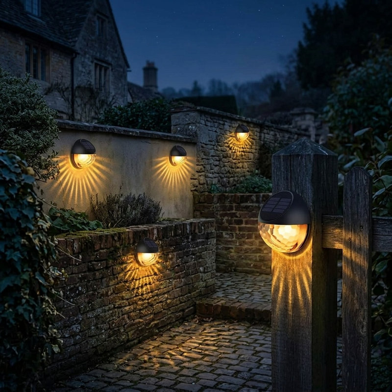 Natural Solar Powered Deck Light