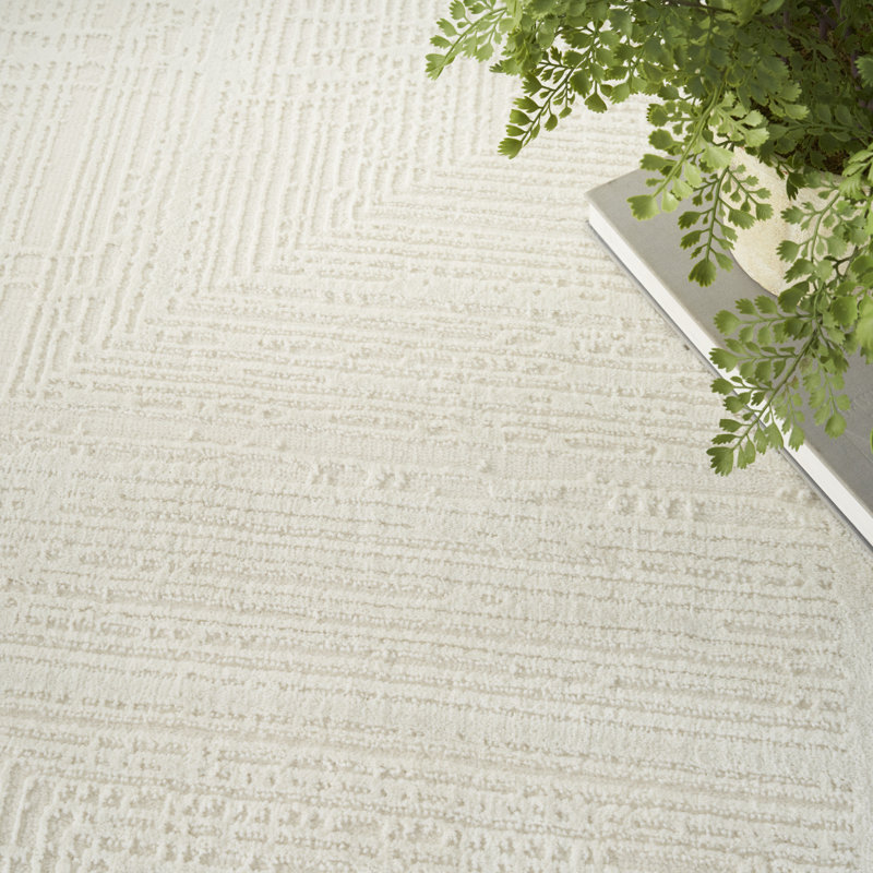Ivaline Sustainable Woven Area Rug, Rectangle 5' x 7'