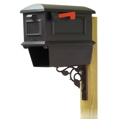 Aluminum Post Mounted Mailbox