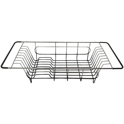 Stainless Steel Over The Sink Dish Rack