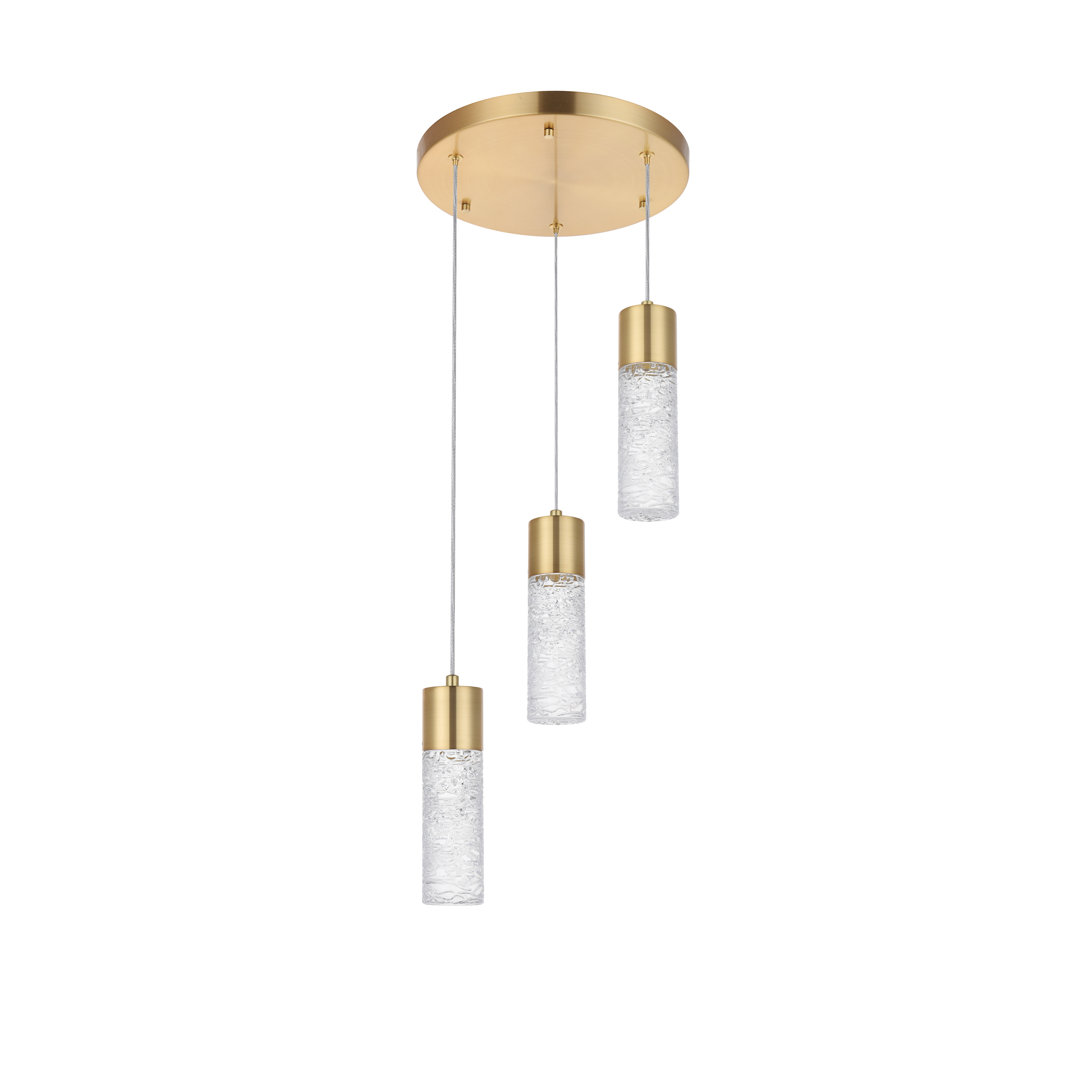 Granado 3 - Light LED Cluster Pendant Orren Ellis 
