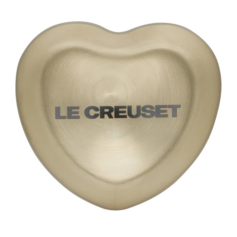 Le Creuset 1 qt. Heart Cocotte w/ Stainless Steel Knob 