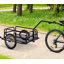 Remorque de cargaison de vélo robuste.