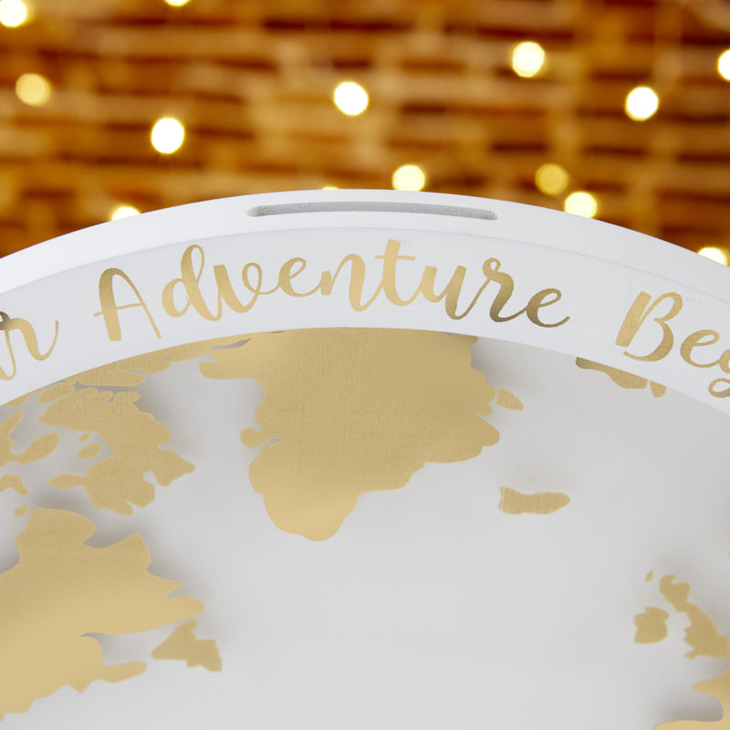 Alternative au livre d'or de mariage - Globe