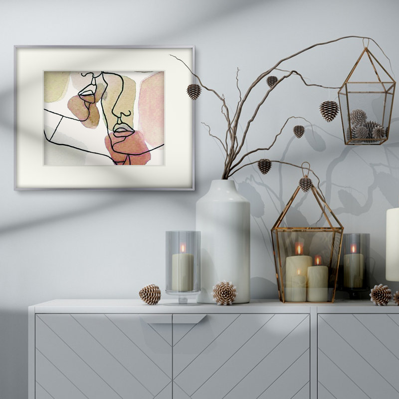 Ensemble de cadres muraux Ailise Gallery, 11 po x 14 po, Argent