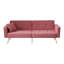 3 Seater Fabric Sofa Bed-375793650