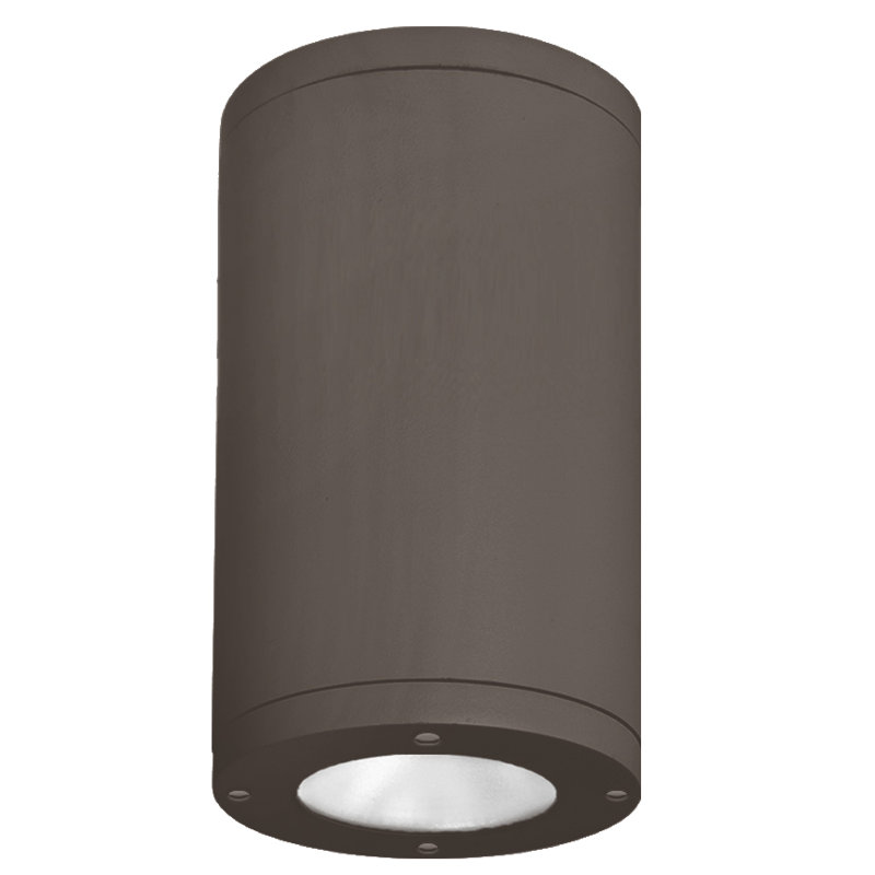 Tube 1 - Light LED Flush Mount, Bronze, Flood