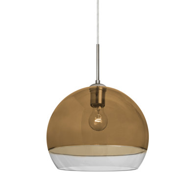 Luminaire suspendu pour dôme simple 1 lumières Emelia
