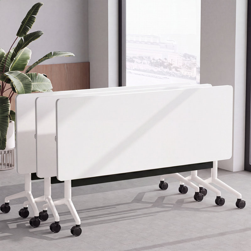 Ensemble de 3 tables gigognes mobiles Healy, White