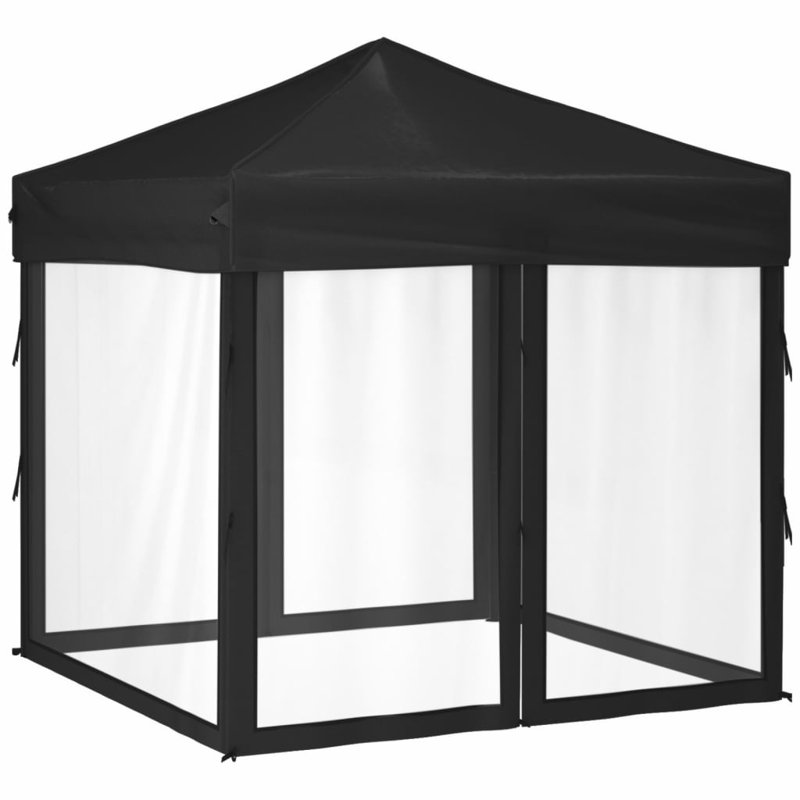 Althena Party Tent, Black, 2m x 2m