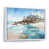 White Floater Framed