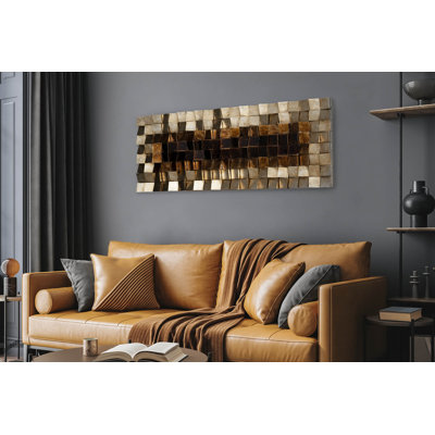 Mural 3D Lustrous Pixel