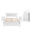 Ensemble de chambre à coucher 4 pièces avec lit simple (ensemble de 4)-1912647673-1912647679