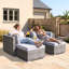 Napoli 4 Seater Rattan Sofa Set