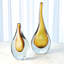 Stretched Neck Handmade Glass Table Vase