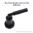 3 Hole Wall-Mounted Bathroom Sink Faucet with Lever Handles-96025420