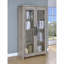 Armoire haute 2 portes en bois d'ingénierie
