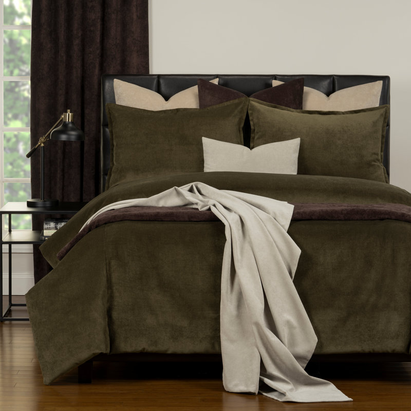 Ensemble de housse de couette et insert Mixology, Housse de couette grande + 7 pièces supplémentai, Ciboulette