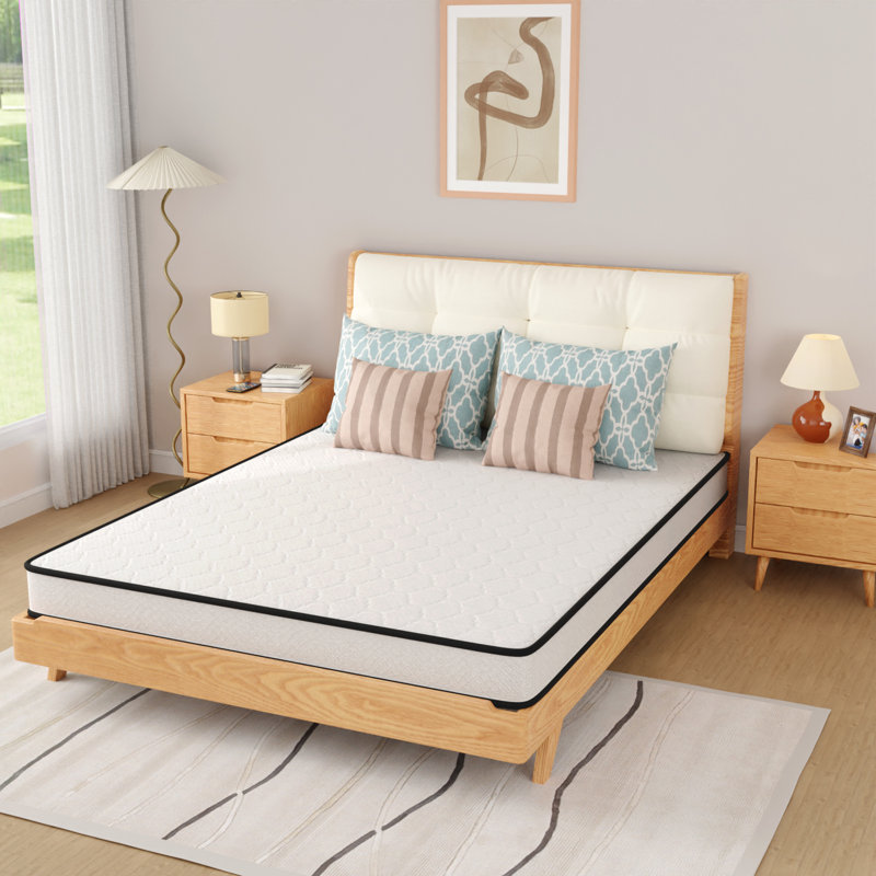 Scheinman FDW Firm Memory Foam Mattress, Standard Profile (6”), Queen