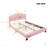 Upholstered Flower-Shape Bed, Elegant Flowers Headboard With LED Light Strip-559025921-559025920