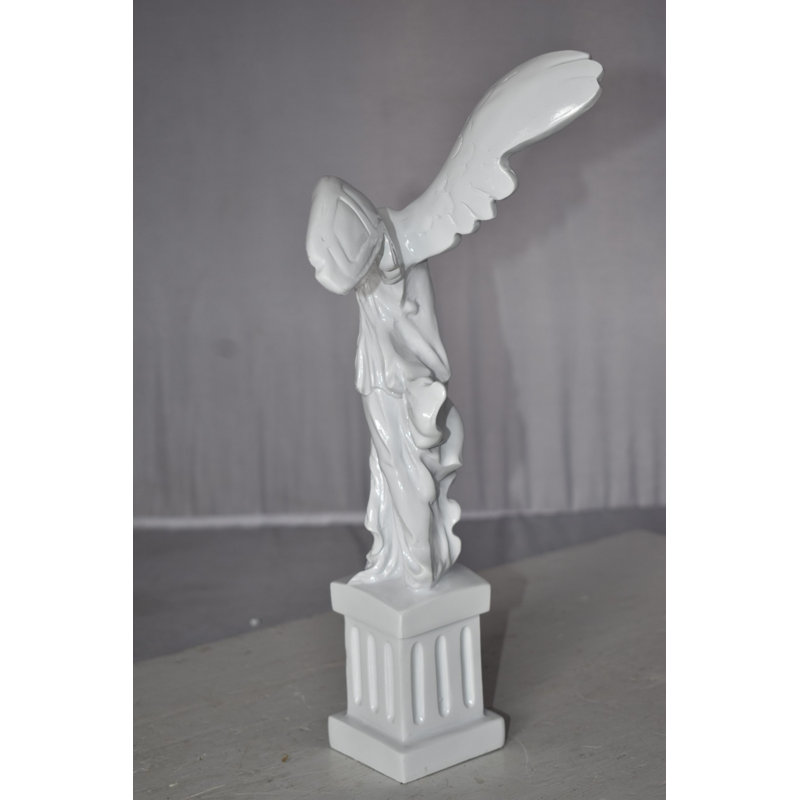 Winged Victory Nike Of Samothrace Statue Made Of Resin Size: 6" X 6" X 14"H