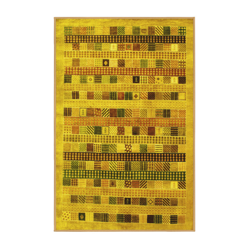Performance Abstract Indoor Rug, Runner 2' x 5'