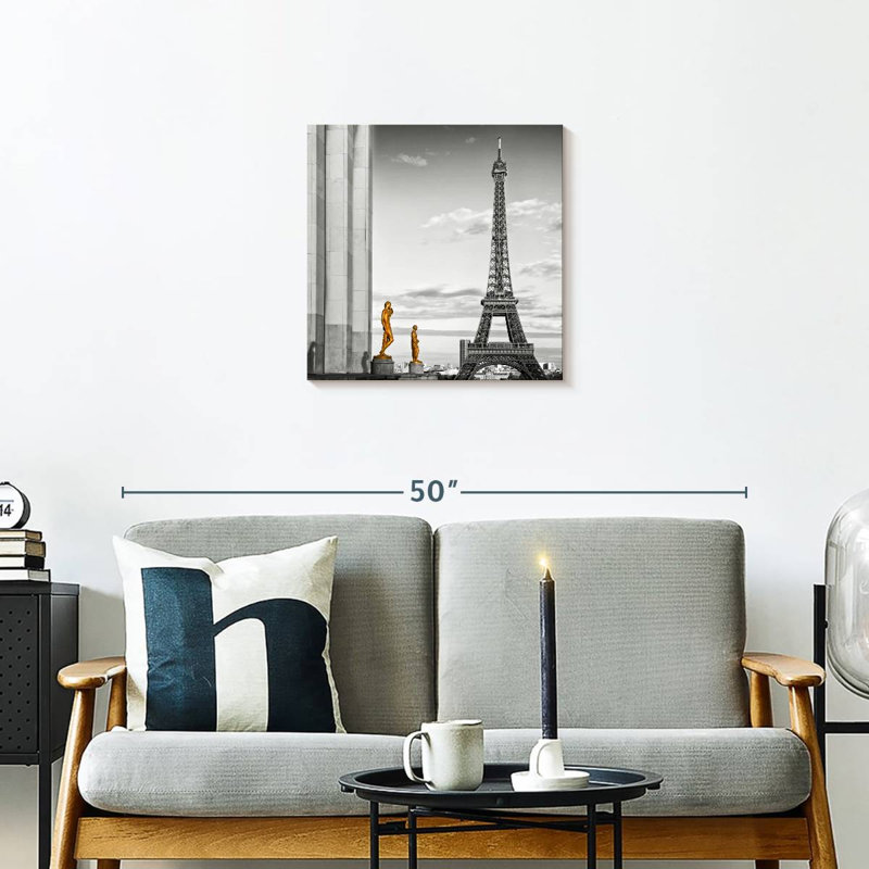 Lilie Eiffel Tower View, 20" H x 20" W