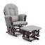 Fauteuil oscillant avec repose-pieds Hoop-1808401998-1808401988