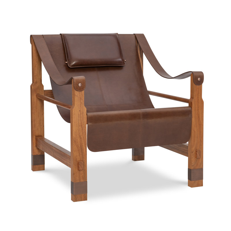 MS Upholstery Leather Lounge Chair