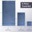 Lavish Home 6 Piece Bathroom Towels Set - 625GSM 100% Cotton Bathroom Essentials with 2 Absorbent Wash Cloths, 2 Hand Cloths, and 2 Bath Towel for Shower, Gym, Dorm and Spa (Light Blue)-19700438