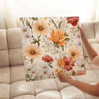 Floral Floral VII Cottage, reproduction d'art sans cadre