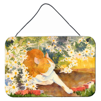 « cat », reproduction d’art sur plaque