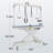 47" Electric Pet Grooming Table Dog Grooming Station Height Adjustable-96412911