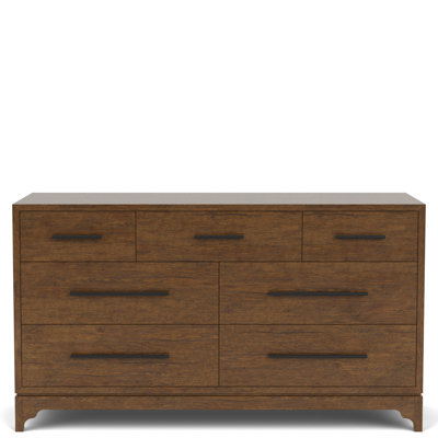 Ebony Eight Drawer Dresser