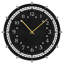 Grande horloge murale en métal décorative silencieuse décorative murale-98916691