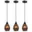 Luminaire suspendu 3 lumières Kavarion